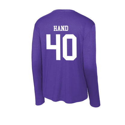 SFA - NCAA Football : Jacob Hand - Activewear Long Sleeve T-Shirt-1