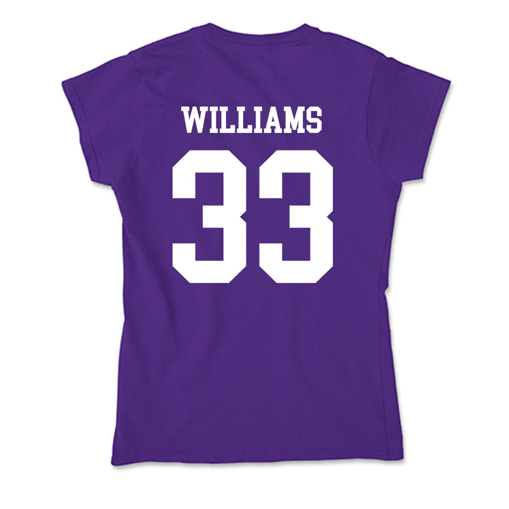 SFA - NCAA Football : Malachi Williams - Soft Style Women’s T-Shirt-1