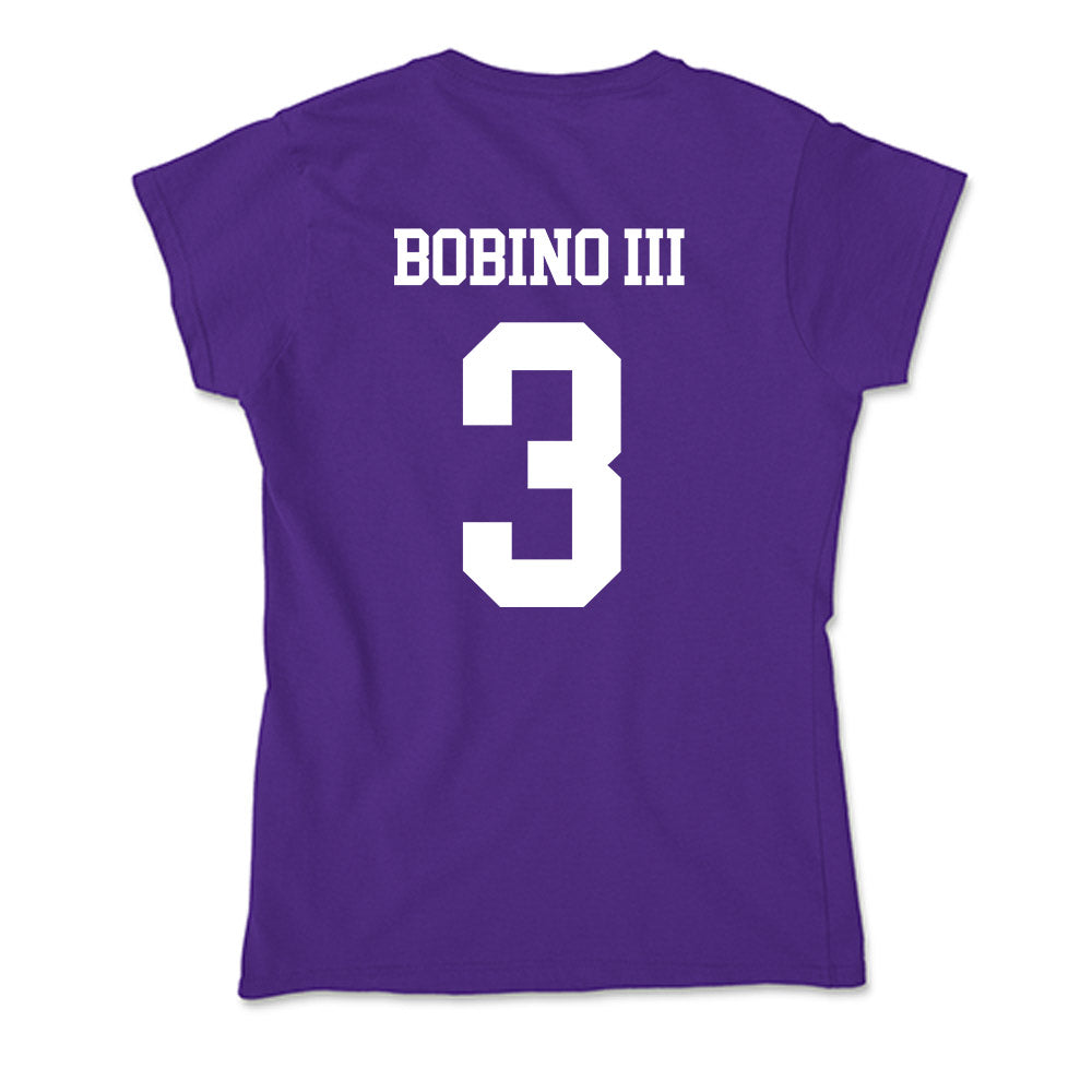 SFA - NCAA Football : Ed Bobino III - Soft Style Women’s T-Shirt-1