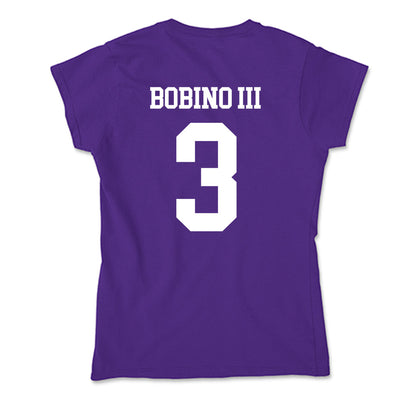 SFA - NCAA Football : Ed Bobino III - Soft Style Women’s T-Shirt-1