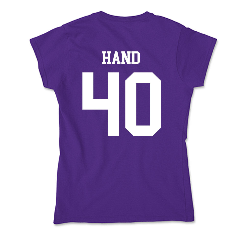 SFA - NCAA Football : Jacob Hand - Soft Style Women’s T-Shirt-1