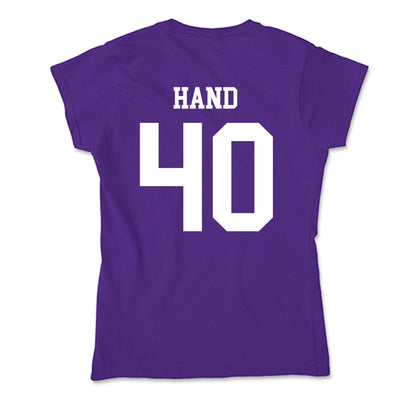 SFA - NCAA Football : Jacob Hand - Soft Style Women’s T-Shirt-1