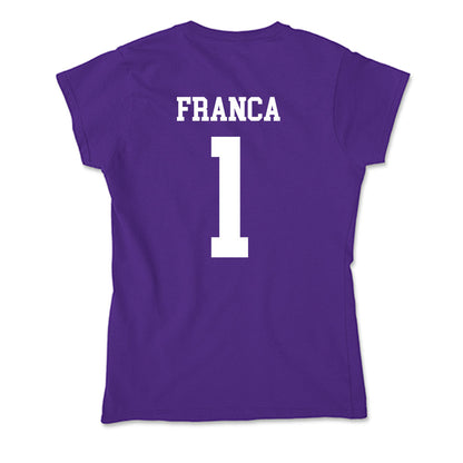 SFA - NCAA Women's Volleyball : Luna Franca - Soft Style Women’s T-Shirt-1
