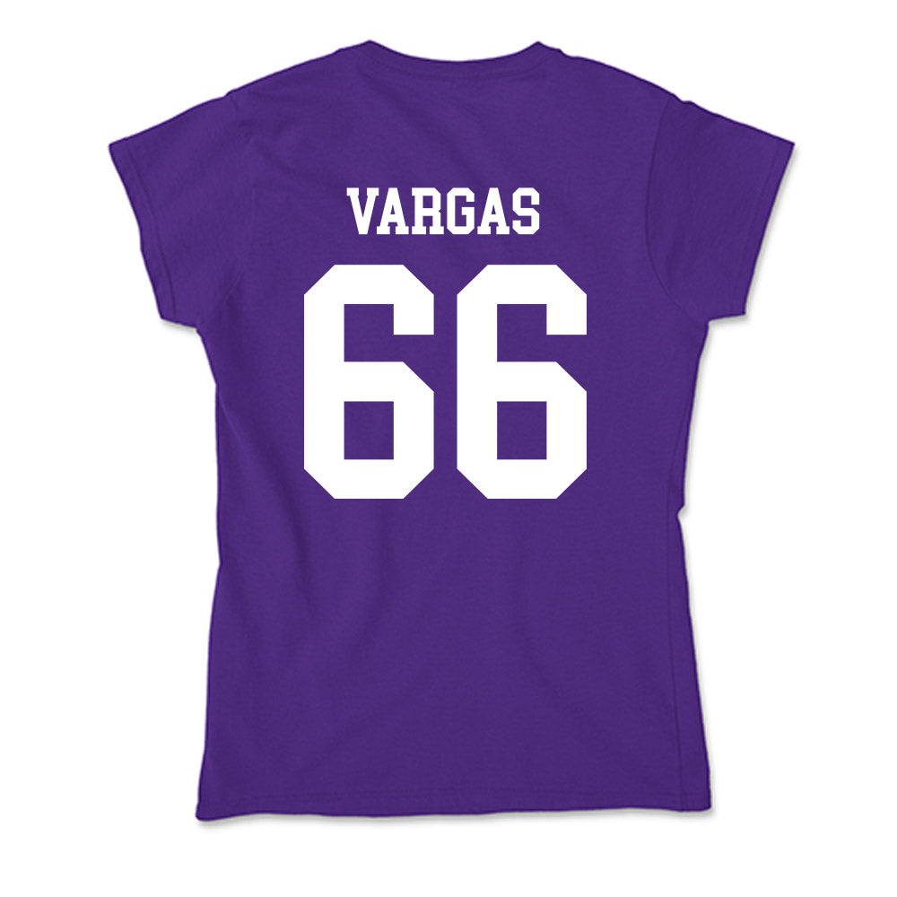 SFA - NCAA Football : Cameron Vargas - Soft Style Women’s T-Shirt-1