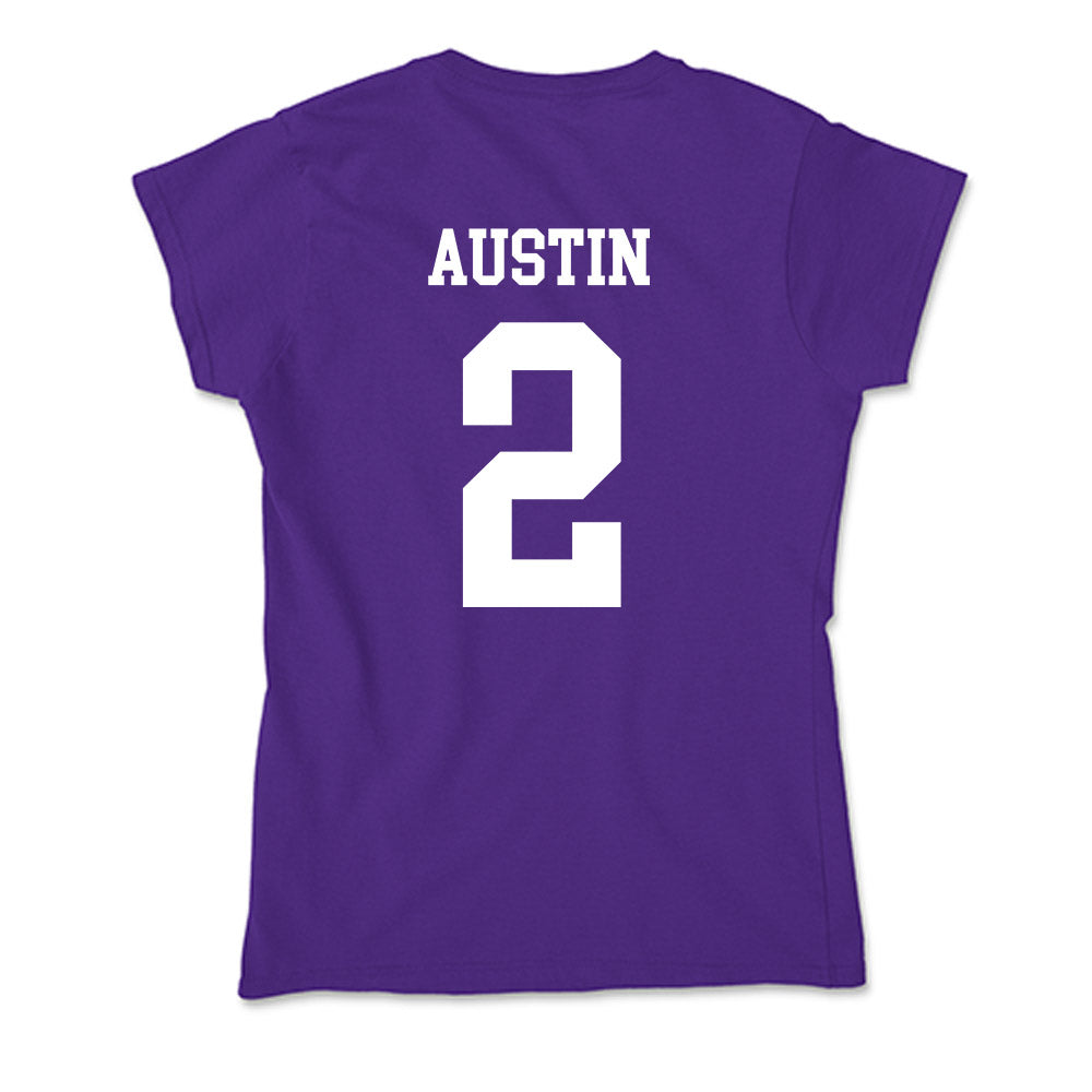 SFA - NCAA Football : Aaron austin - Soft Style Women’s T-Shirt-1