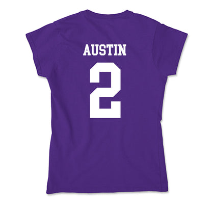 SFA - NCAA Football : Aaron austin - Soft Style Women’s T-Shirt-1