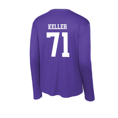 SFA - NCAA Football : Robert Keller - Activewear Long Sleeve T-Shirt-1
