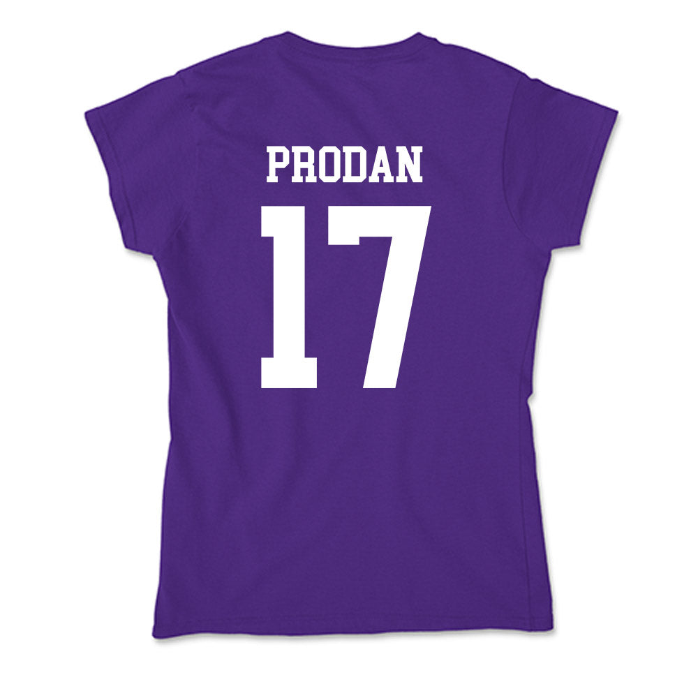 SFA - NCAA Beach Volleyball : Hailey Prodan - Soft Style Women’s T-Shirt-1