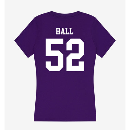SFA - NCAA Football : Nathan Hall - Women's V-Neck T-Shirt-1