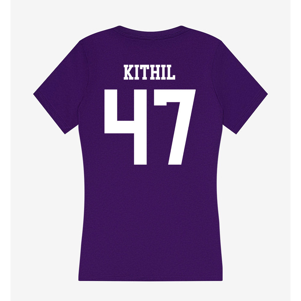 SFA - NCAA Baseball : Andrew Kithil - Women's V-Neck T-Shirt-1