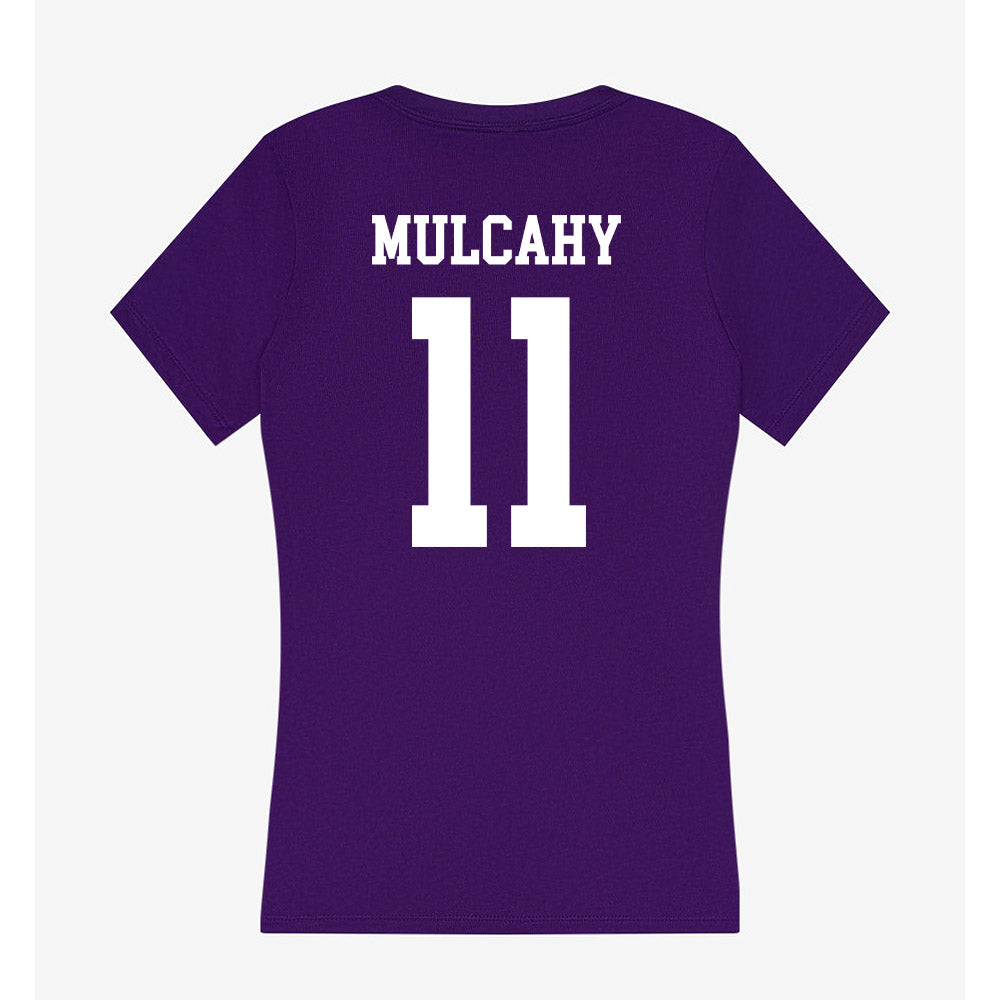 SFA - NCAA Baseball : Dylan Mulcahy - Women's V-Neck T-Shirt-1