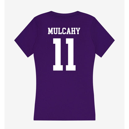 SFA - NCAA Baseball : Dylan Mulcahy - Women's V-Neck T-Shirt-1