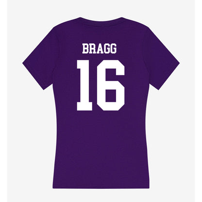  - NCAA Men's Track & Field : Payton Bragg - Women's V-Neck T-Shirt-1