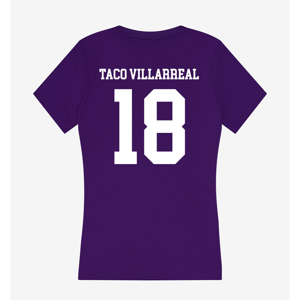 SFA - NCAA Women's Tennis : Antonella Taco Villarreal - Women's V-Neck T-Shirt-1