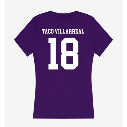 SFA - NCAA Women's Tennis : Antonella Taco Villarreal - Women's V-Neck T-Shirt-1