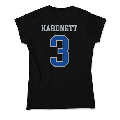 CNU - NCAA Men's Lacrosse : Jayden Hardnett - Soft Style Women’s T-Shirt-1