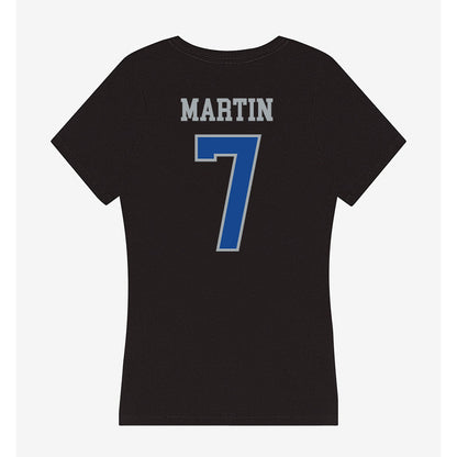 CNU - NCAA Football : Noah Martin - Women's V-Neck T-Shirt-1