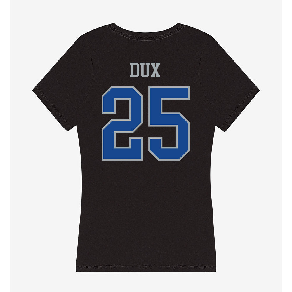 CNU - NCAA Baseball : Marcus Dux - Women's V-Neck T-Shirt-1