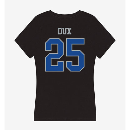 CNU - NCAA Baseball : Marcus Dux - Women's V-Neck T-Shirt-1