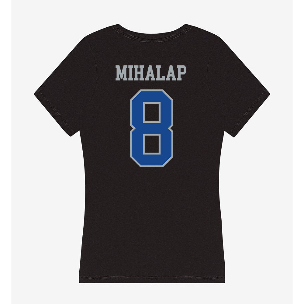 CNU - NCAA Football : Isaak Mihalap - Women's V-Neck T-Shirt-1