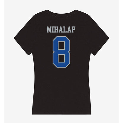 CNU - NCAA Football : Isaak Mihalap - Women's V-Neck T-Shirt-1