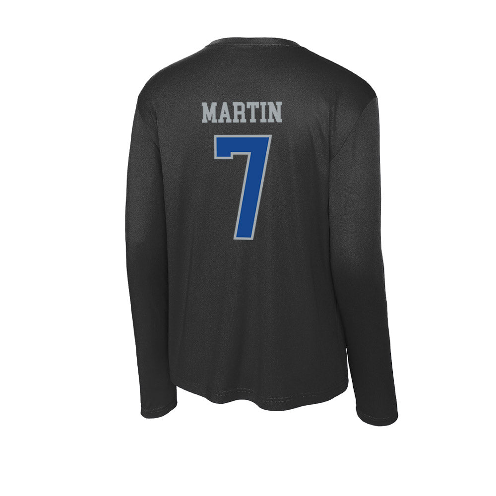 CNU - NCAA Football : Noah Martin - Activewear Long Sleeve T-Shirt-1