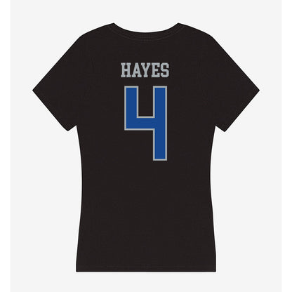 CNU - NCAA Football : Trey Hayes - Women's V-Neck T-Shirt-1