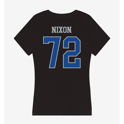 CNU - NCAA Football : Evan Nixon - Women's V-Neck T-Shirt-1