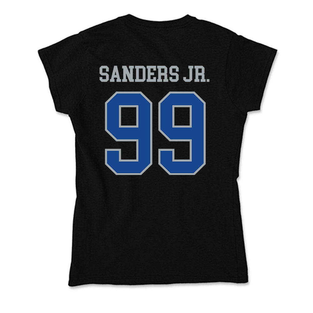 CNU - NCAA Football : Shaun Sanders Jr. - Soft Style Women’s T-Shirt-1