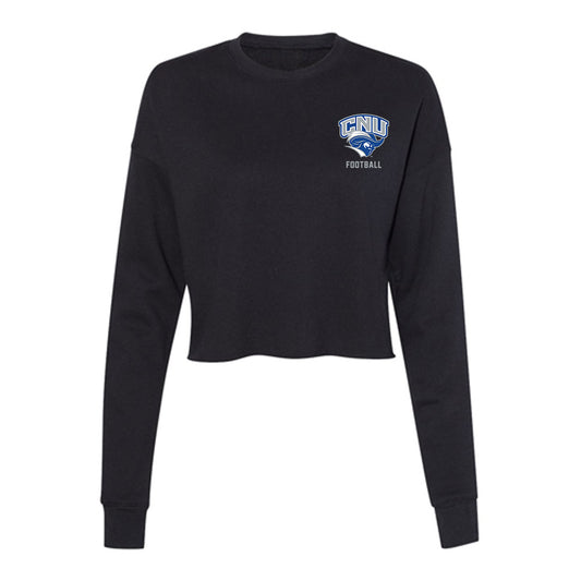 CNU - NCAA Football : Noah Martin - Women's Cropped Crew Fleece-0