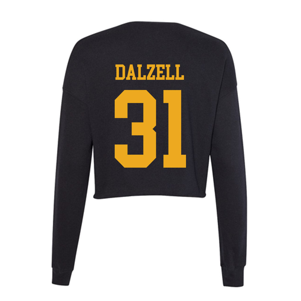 LBSU - NCAA Baseball : Tristan Dalzell - Women's Cropped Crew Fleece-1