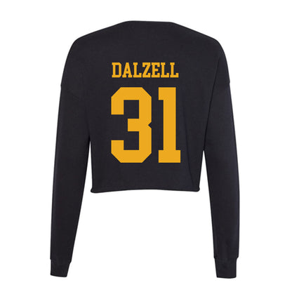 LBSU - NCAA Baseball : Tristan Dalzell - Women's Cropped Crew Fleece-1