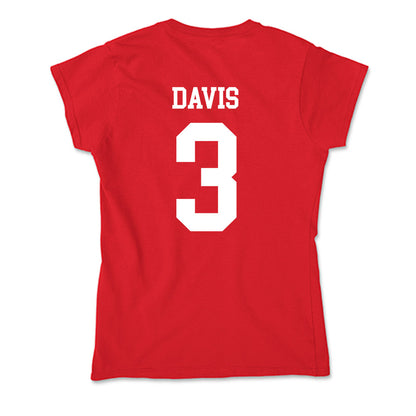 Tampa - NCAA Women's Basketball : Olivia Davis - Soft Style Women’s T-Shirt-1