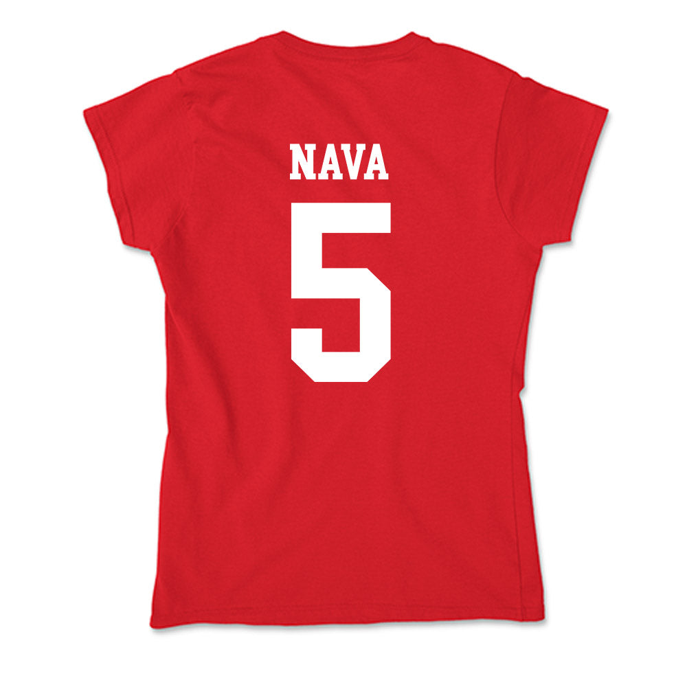 Tampa - NCAA Women's Soccer : Lilly Nava - Soft Style Women’s T-Shirt-1