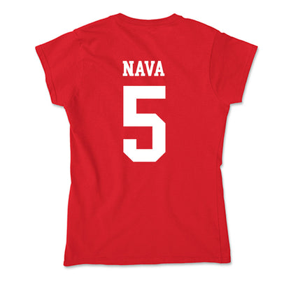 Tampa - NCAA Women's Soccer : Lilly Nava - Soft Style Women’s T-Shirt-1