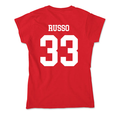 Tampa - NCAA Baseball : Cole Russo - Soft Style Women’s T-Shirt-1