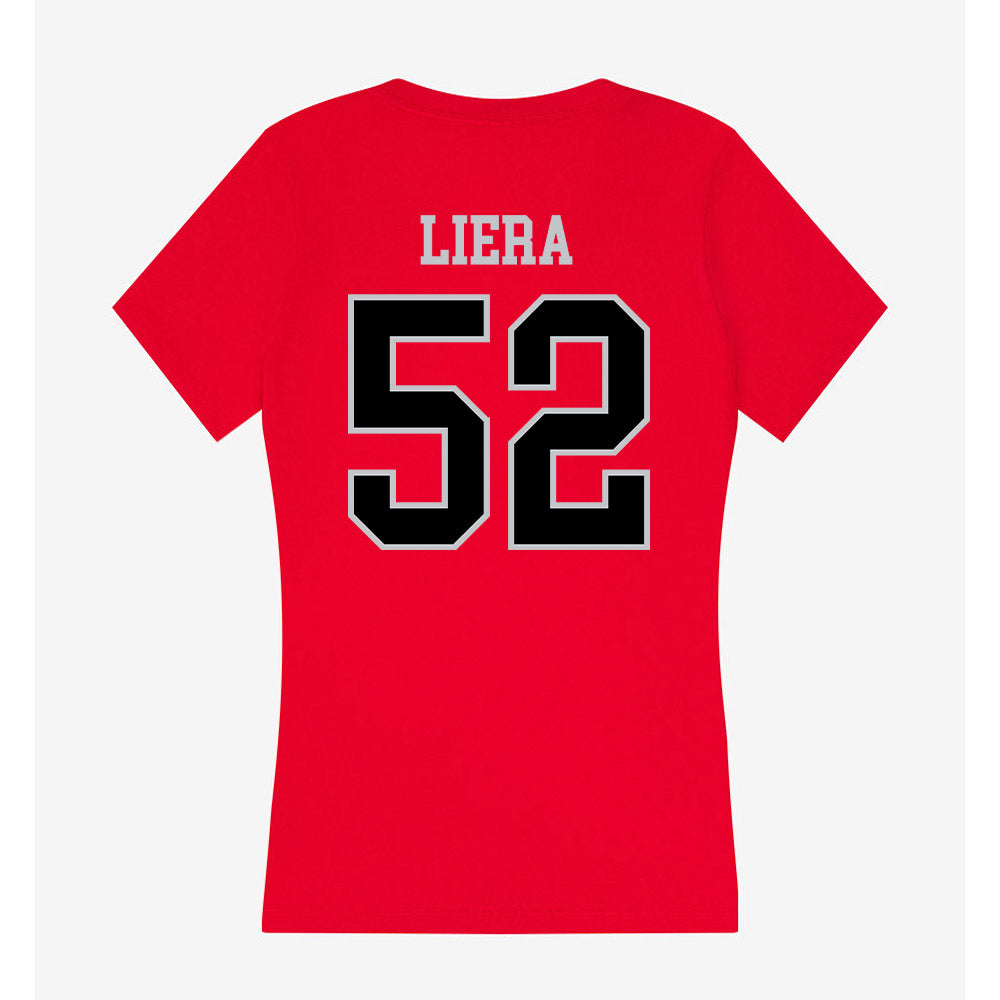 CSUN - NCAA Baseball : Erubiel Liera - Women's V-Neck T-Shirt-1