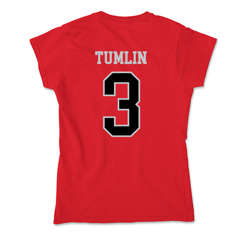 CSUN - NCAA Women's Basketball : Kelly Tumlin - Soft Style Women’s T-Shirt-1