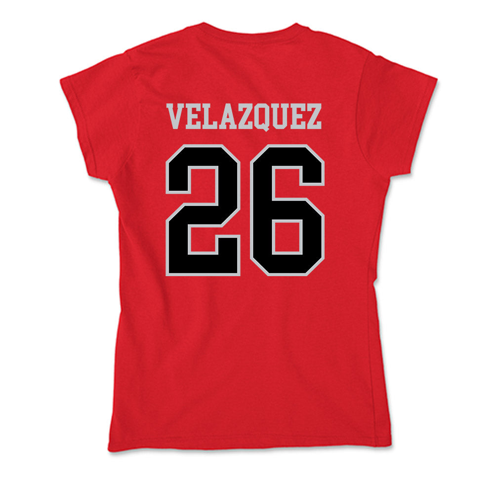 CSUN - NCAA Women's Soccer : Ariah Velazquez - Soft Style Women’s T-Shirt-1