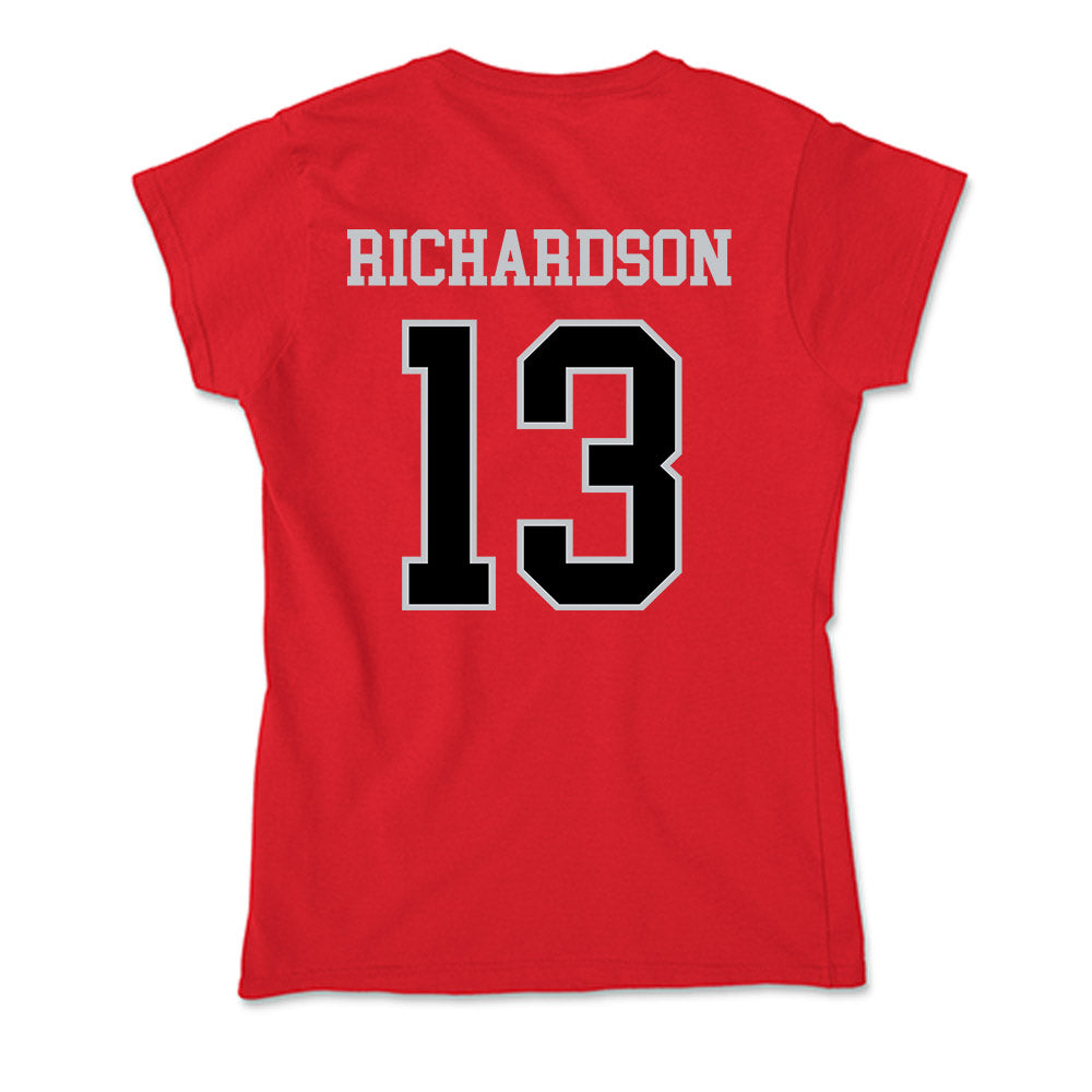 CSUN - NCAA Women's Volleyball : Raegan Richardson - Soft Style Women’s T-Shirt-1