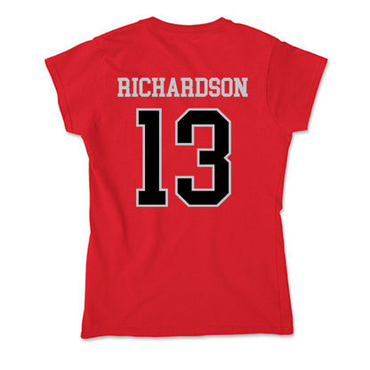 CSUN - NCAA Women's Volleyball : Raegan Richardson - Soft Style Women’s T-Shirt-1