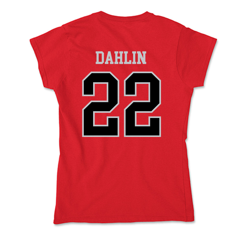 CSUN - NCAA Women's Basketball : Laini Dahlin - Soft Style Women’s T-Shirt-1
