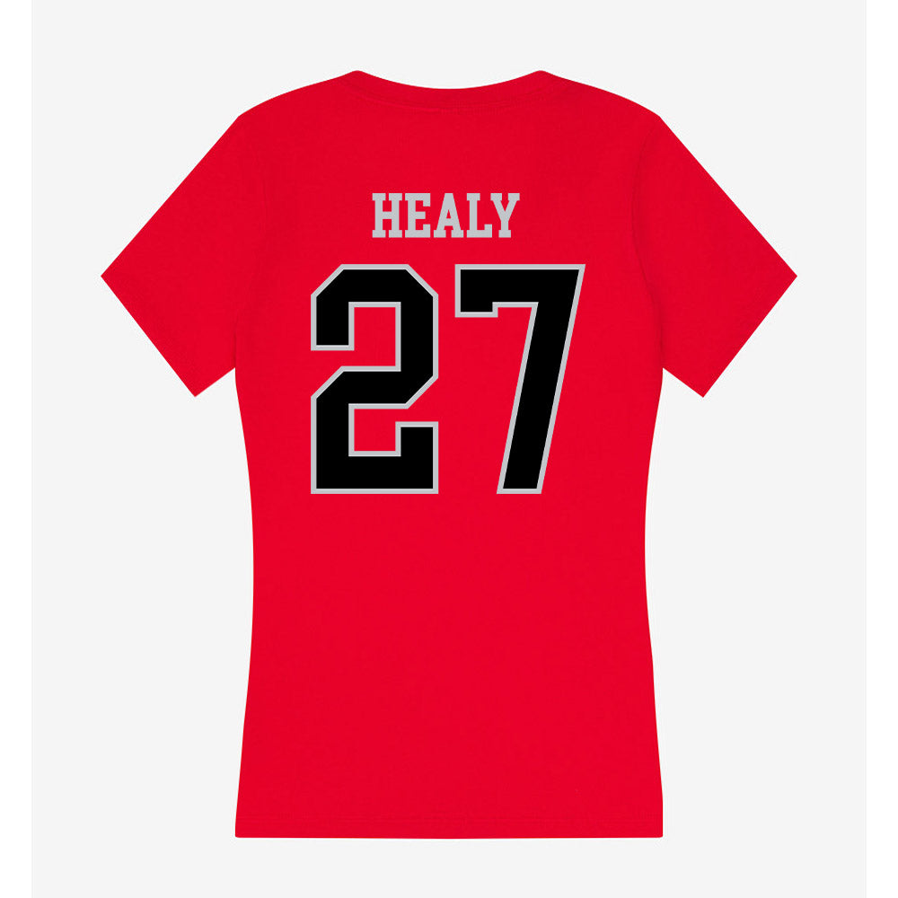 CSUN - NCAA Women's Soccer : Samantha Healy - Women's V-Neck T-Shirt-1