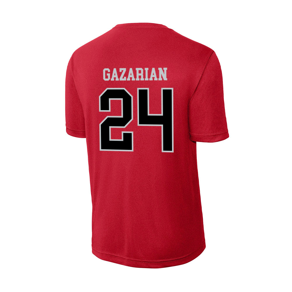 CSUN - NCAA Men's Basketball : Greg Gazarian - Activewear T-Shirt-1