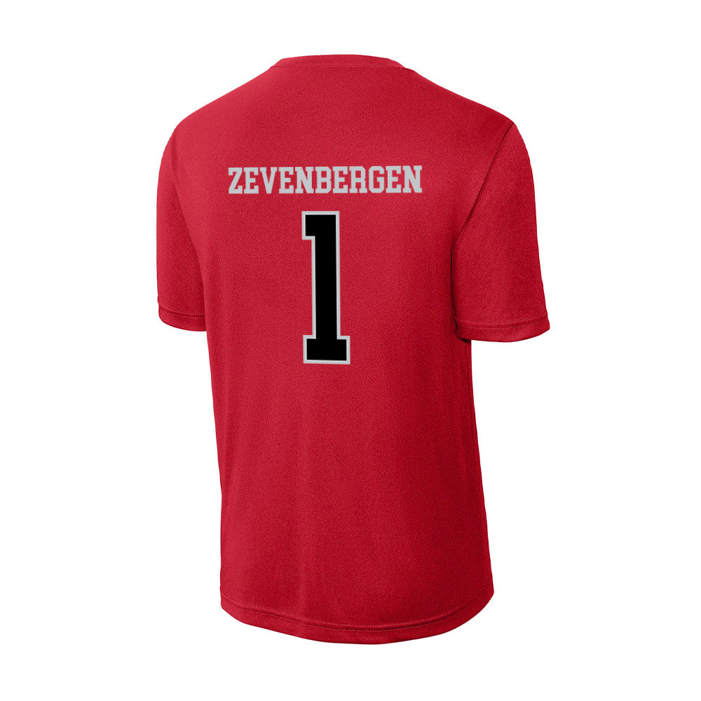 CSUN - NCAA Beach Volleyball : Alexis Zevenbergen - Activewear T-Shirt-1