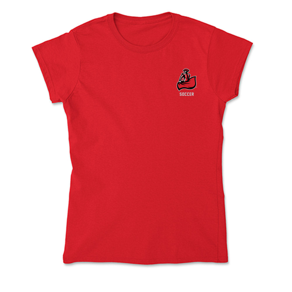 CSUN - NCAA Women's Soccer : Ariah Velazquez - Soft Style Women’s T-Shirt-0