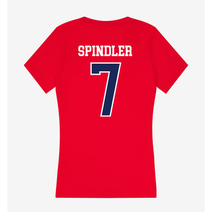Belmont - NCAA Softball : Rylee Spindler - Women's V-Neck T-Shirt-1