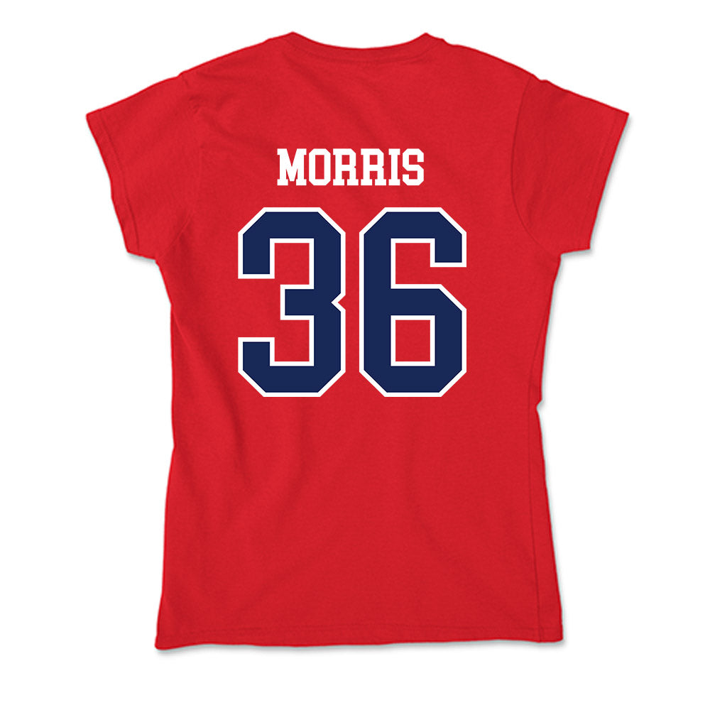 Belmont - NCAA Baseball : Lake Morris - Soft Style Women’s T-Shirt-1