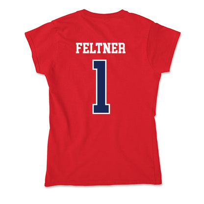 Belmont - NCAA Women's Basketball : Kensley Feltner - Soft Style Women’s T-Shirt-1