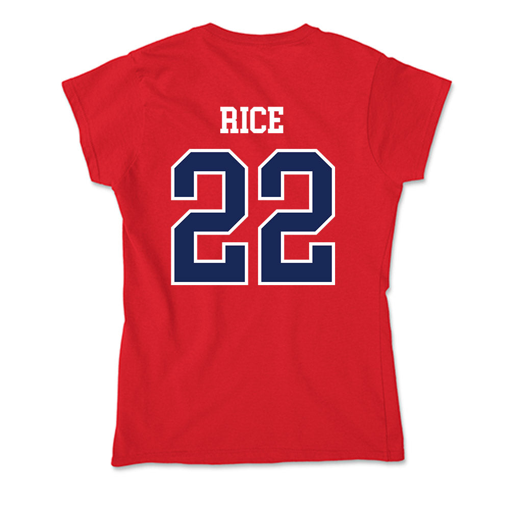 Belmont - NCAA Baseball : Noah Rice - Soft Style Women’s T-Shirt-1
